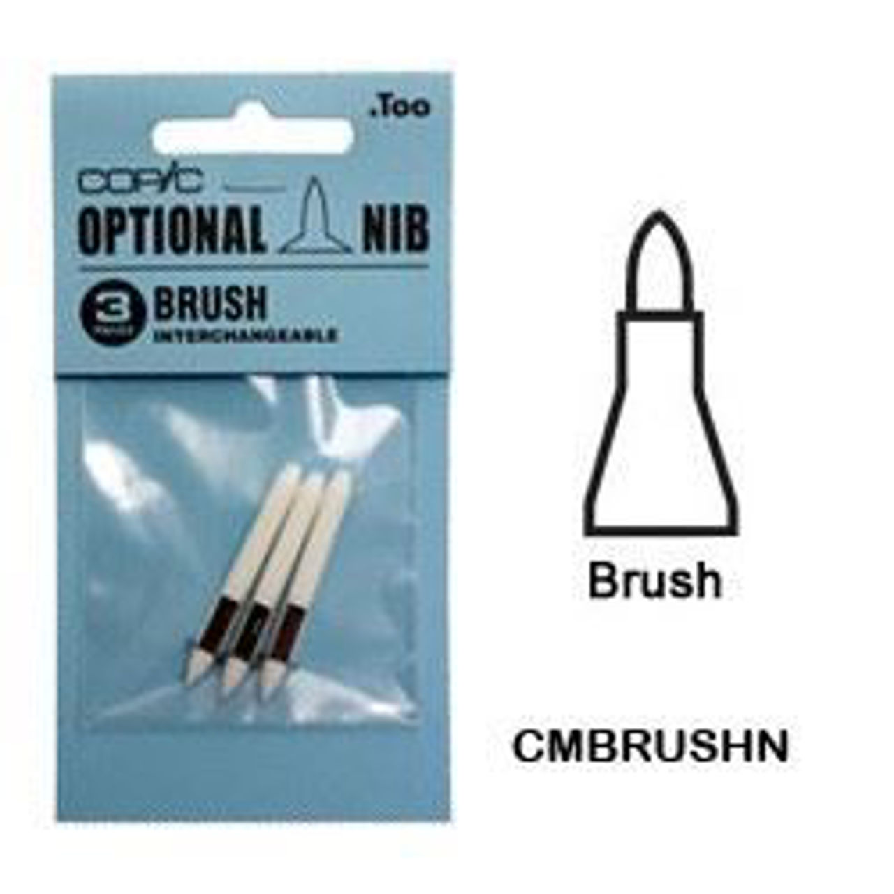 Show details for Copic Nib - Semi Broad, 10Pcs Picture of Copic Nib - Semi Broad, 10Pcs
