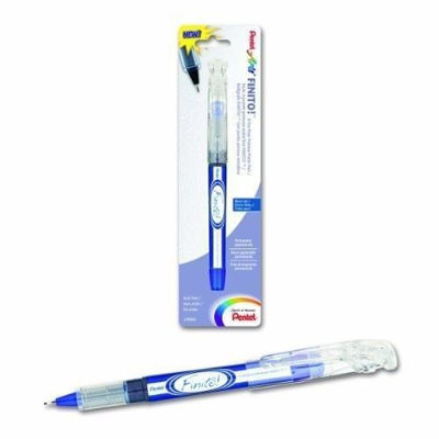 PLSD98PABPC 	Pentel FINITO! Porous Point Pen, X-tra Fine Point Tip, Blue Ink, 1-Pk 