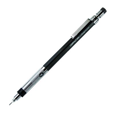 PLPG505AD 	Pentel Graphlet Mechanical Pencil (0.5mm) - Black