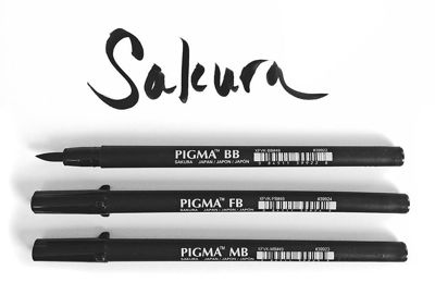 Picture of Sakura Pigma Professional Brush Pen