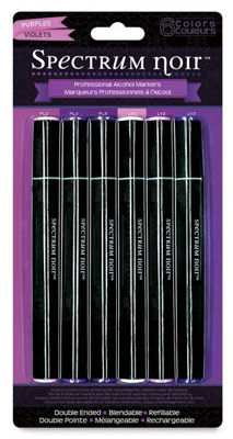CCSPECN-PURPLE6 Spectrum Noir Markers 6 Set- Purples 
