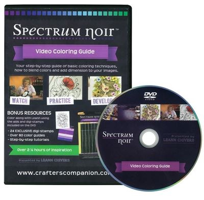 CCSPECN-DVD2 Spectrum Noir Instructional DVD & Coloring Guide 