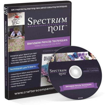 CCCD-SPECN-BP Spectrum Noir Blendable Pencil Techniques CD-ROM