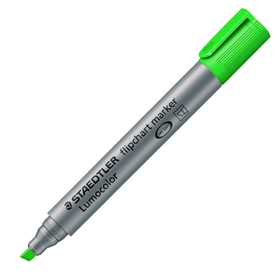 MS356-5 Staedtler Lumocolor Flipchart Marker - Green