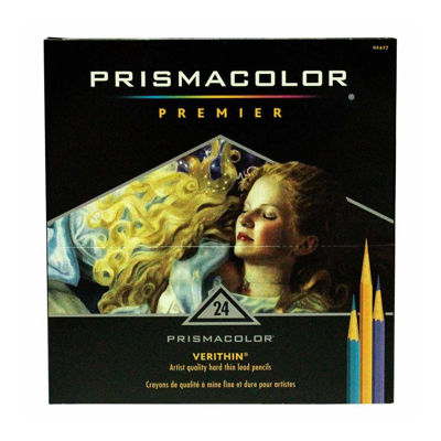 SA2427 Prismacolor Verithin Color Pencil 24 Set