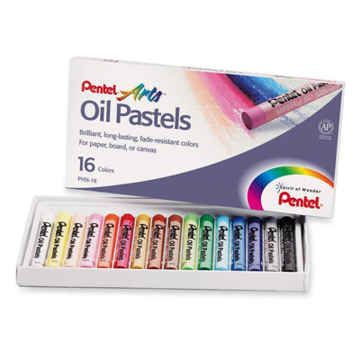 Pentel Arts Oil Pastels - 16 Color Set