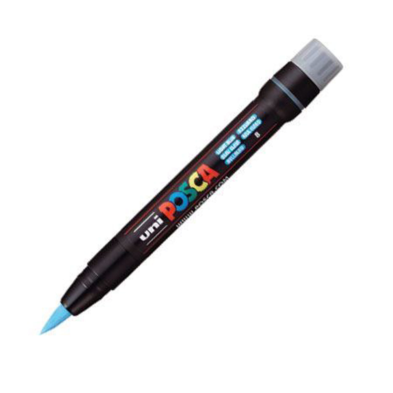 Show details for POSCA PCF-350 Brush Light Blue  ''NEW COLOR 2021'' Picture of POSCA PCF-350 Brush Light Blue  ''NEW COLOR 2021''