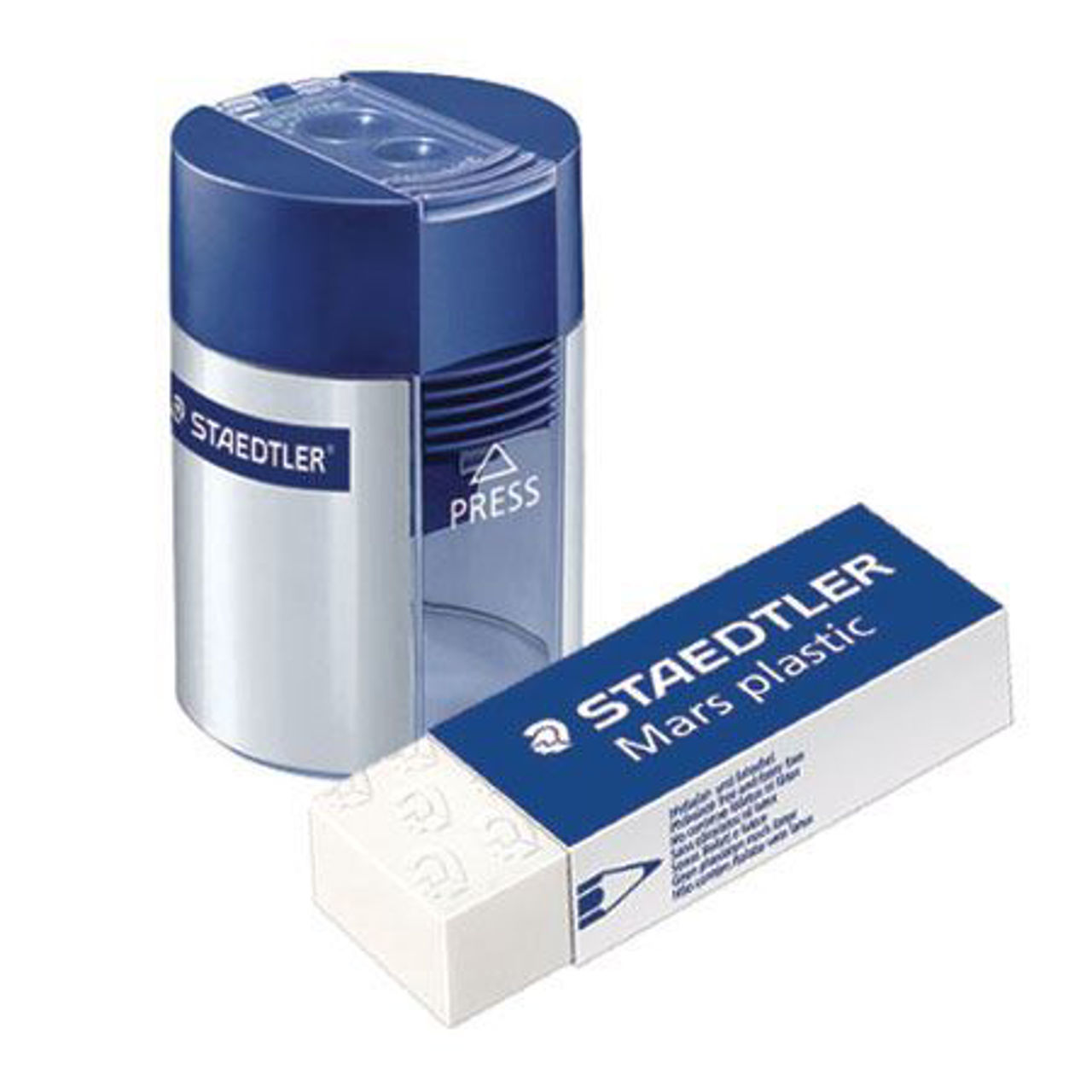 Show details for Staedtler Sharpeners and Erasers Picture of Staedtler Sharpeners and Erasers