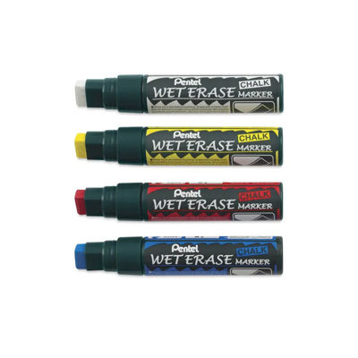 Pentel Wet Erase Wide Tip 4 colors 1