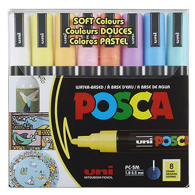 PC_5M 8 Color Soft Color Pastel Set