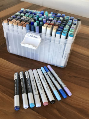Copic Ink and marker case