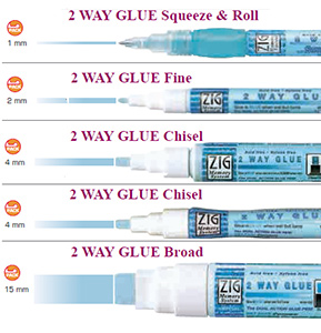 Home  Carpe Diem Markers. ZIG Memory System 2 Way Glue
